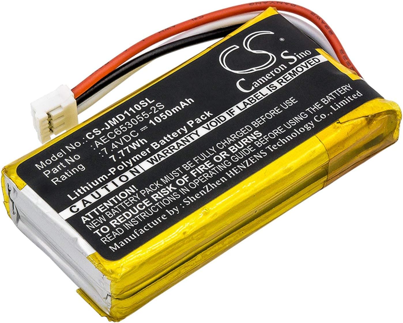 VINTRONS JBL AEC653055-2S Replacement Battery for JBL Flip, Flip 1,