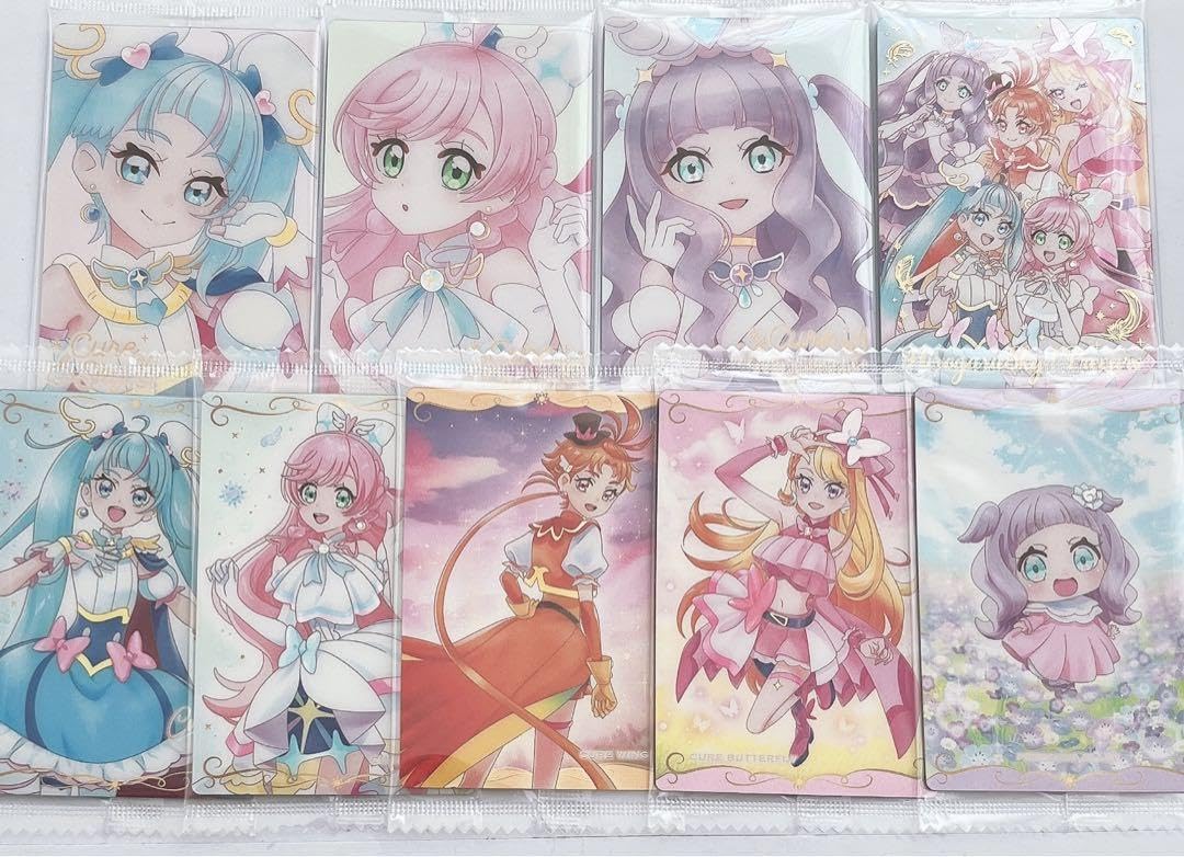 シルエット プリキュアウエハース 第1弾〜第8弾セット シルエット プリキュアウエハース 第1弾〜第8弾セット