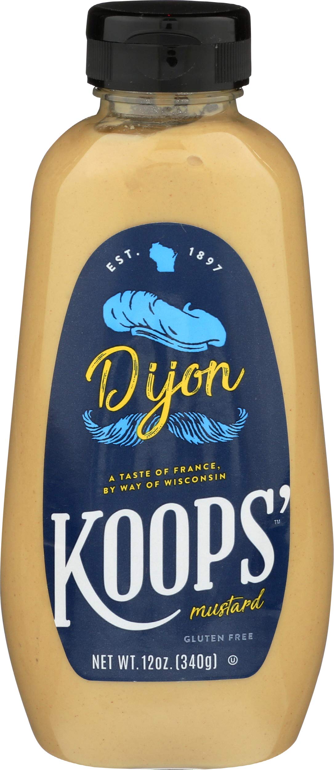 Koops, Mustard Dijon, 12 Ounce