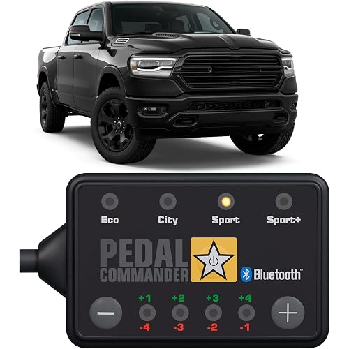 PEDAL COMMANDER for Ram 1500 New Body 2019-2026 Throttle Response Controller - Plug-and-Play 36 Settings, Wireless App Control, Anti Theft - Off-Road Performance Mods - 1500 Accessories