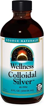 Source Naturals, Wellness, Colloidal Silver - 8 Fluid oz.