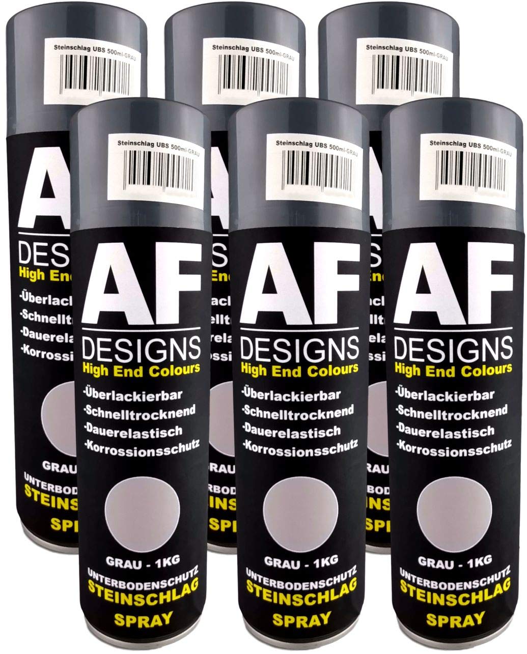 Alex Flittner Designs Steinschlagschutz/Unterbodenschutz Grau 6x1kg