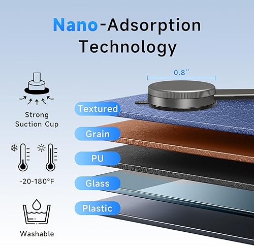 Miniatura 8 de Cargador de montaje para automóvil MagSafe con carga inalámbrica rápida de 15 W, soporte magnético para teléfono para automóvil