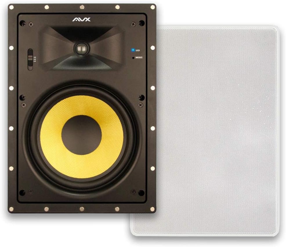 Bluetooth in-Wall Speaker Pair - 6.5" by AVX Audio (6.5" Bluetooth in-Wall Speaker Pair)