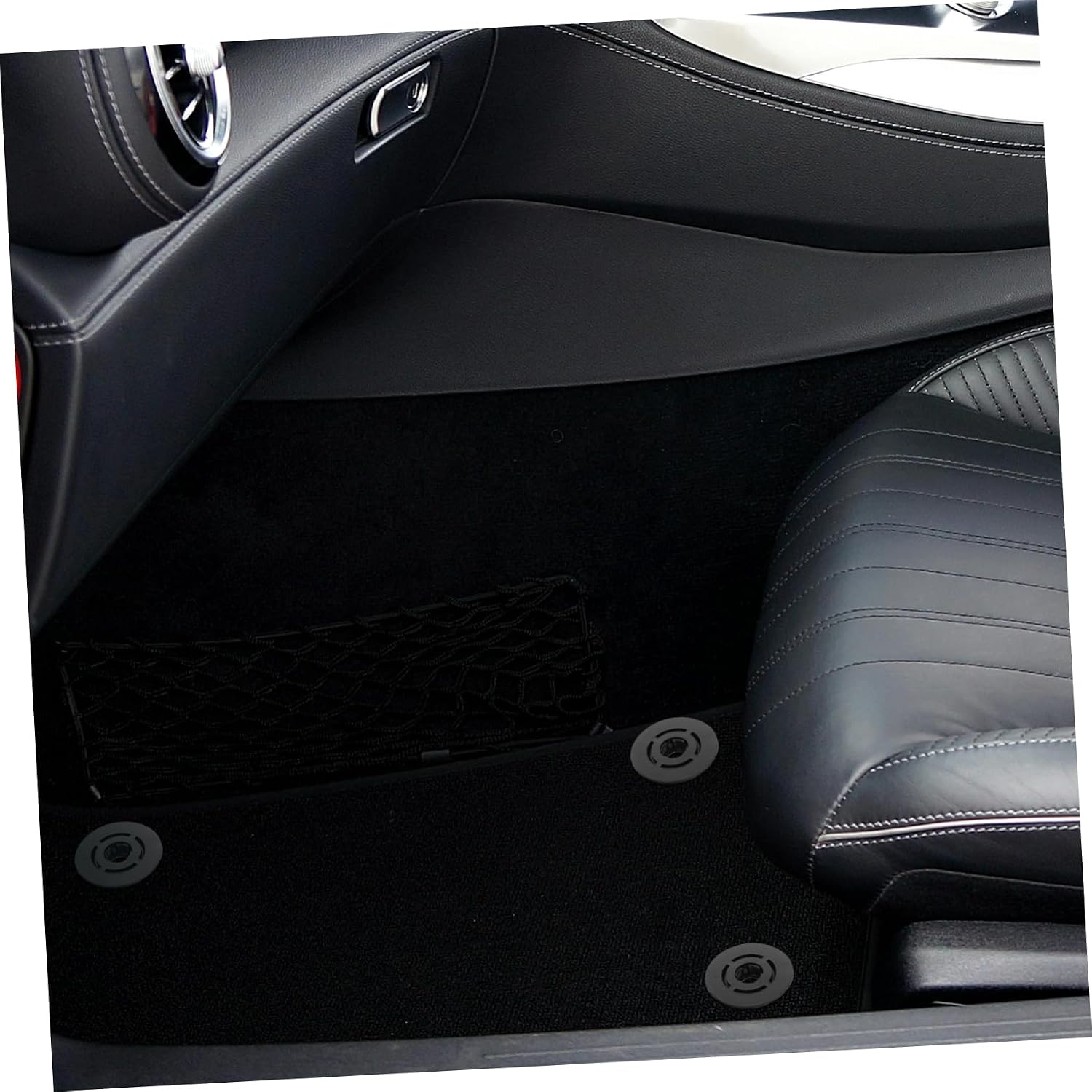 4Pcs Carpet for Secure Floor Mat Retention Slip for Easy Installation Durable Plastic Holders for Suvs Trucks and Floor Mat Anchors