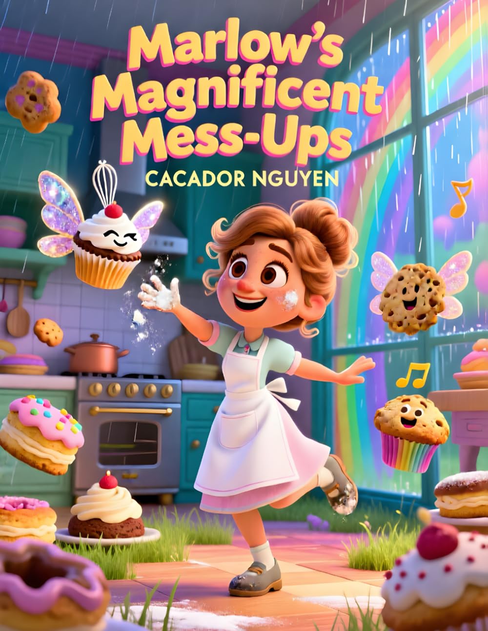 Marlow’s Magnificent Mess-Ups: A Baking Adventure About Growth Mindset and Self-Confidence