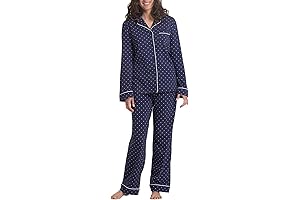 PajamaGram Pajamas for Women - 100% Premium Cotton -Silky Soft Nightwear