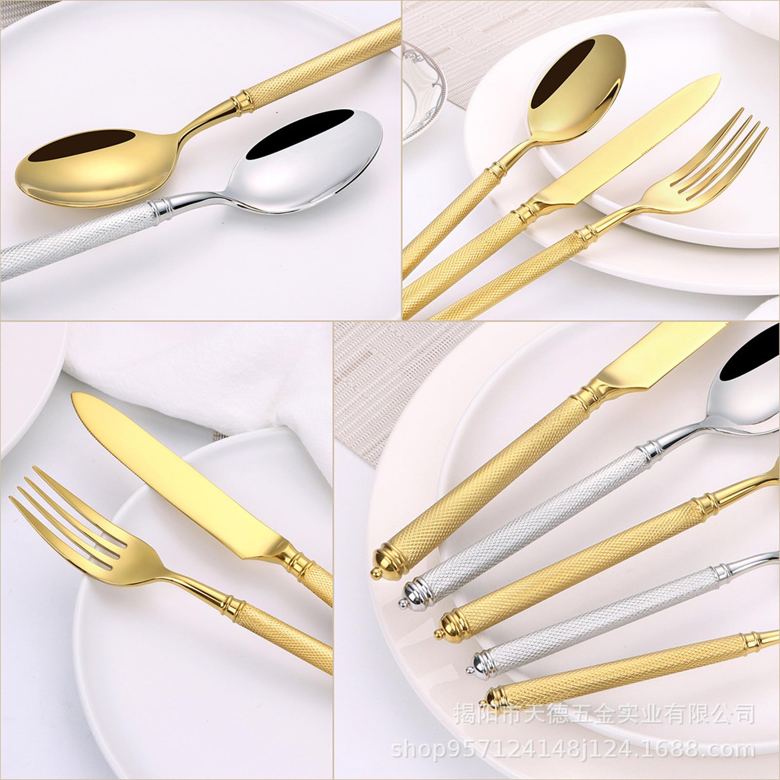 Este Juego de Cubiertos de 40 Piezas para 8 Personas es un Juego de Cubiertos de Lujo, Elegante y Fabricado en Acero Inoxidable 18/8, Ideal para el hogar, la Cocina o el Restaurante. Cuenta