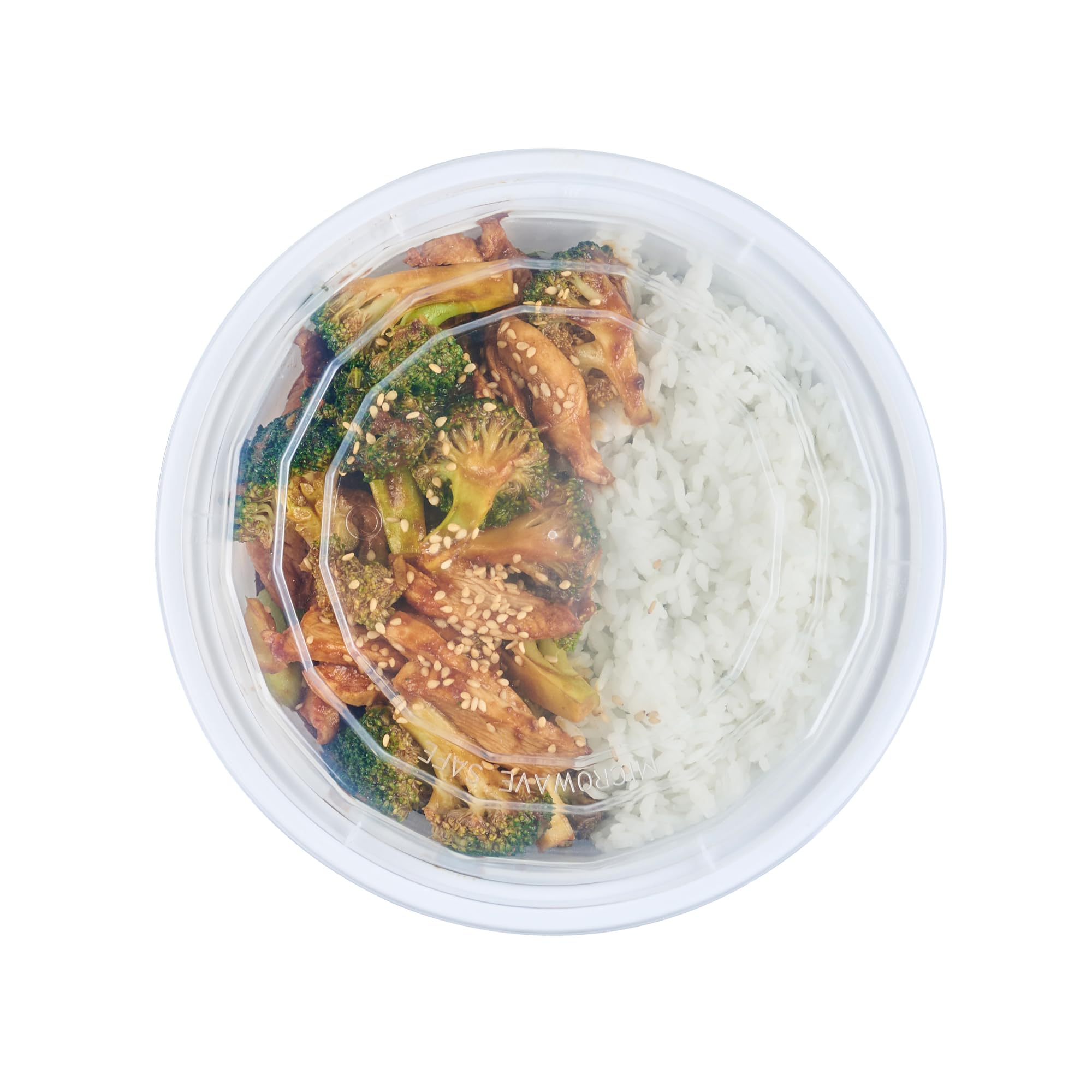Restaurantware 100 Count Asporto Microwavable Collection Round PP To Go Box with Clear Lid