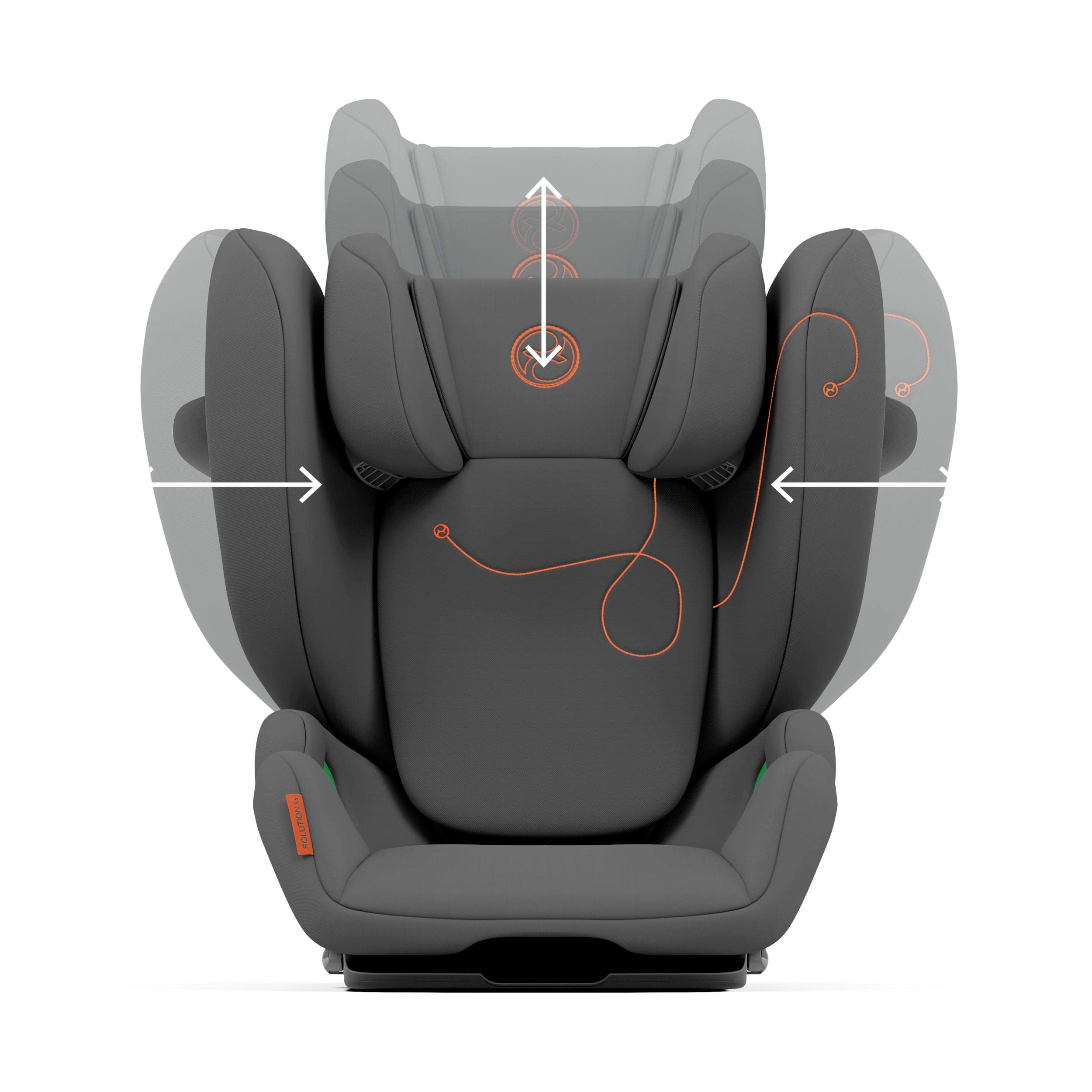 Cybex 522002283 Fotelik, Szary, 100–150 cm