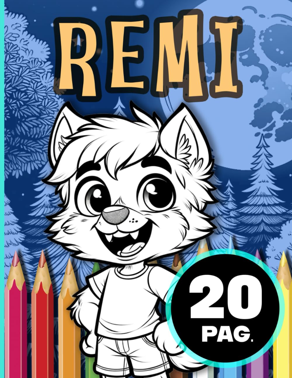 Remi: Smart Coloring Book – Easy Math for Kids (Ages 4–8) (LumiCromi Coloring Books)