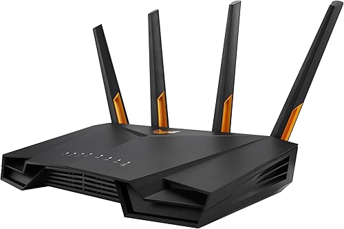 Miniatura 14 de ASUS TUF Gaming WiFi 6 Router (TUF-AX4200) - Puerto dedicado para juegos, puerto dual de 2.5G, reenvío de puerto de 3 pasos, enrutador extensible