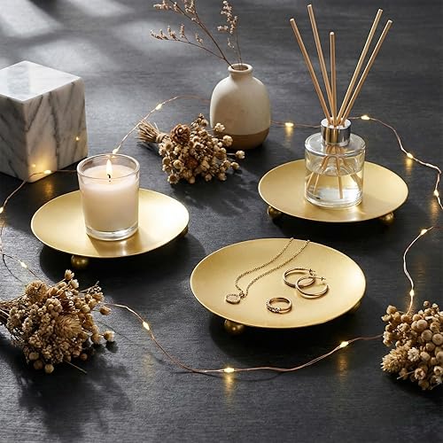 Miniatura 5 de Vesici 12 portavelas de oro, placa de hierro, soporte para velas, centros de mesa decorativos para mesa, boda, eventos, fiesta, sala de estar,