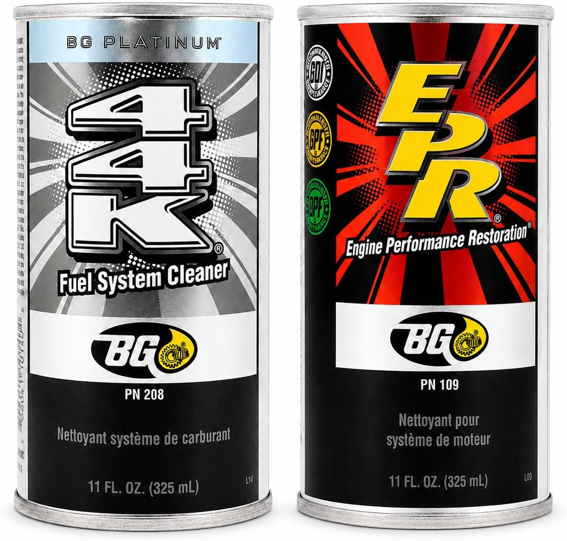BG Platinum 44K Fuel System Cleaner & BG 109 EPR Engine Performance Restoreโ 11 Fl Oz Key Chain