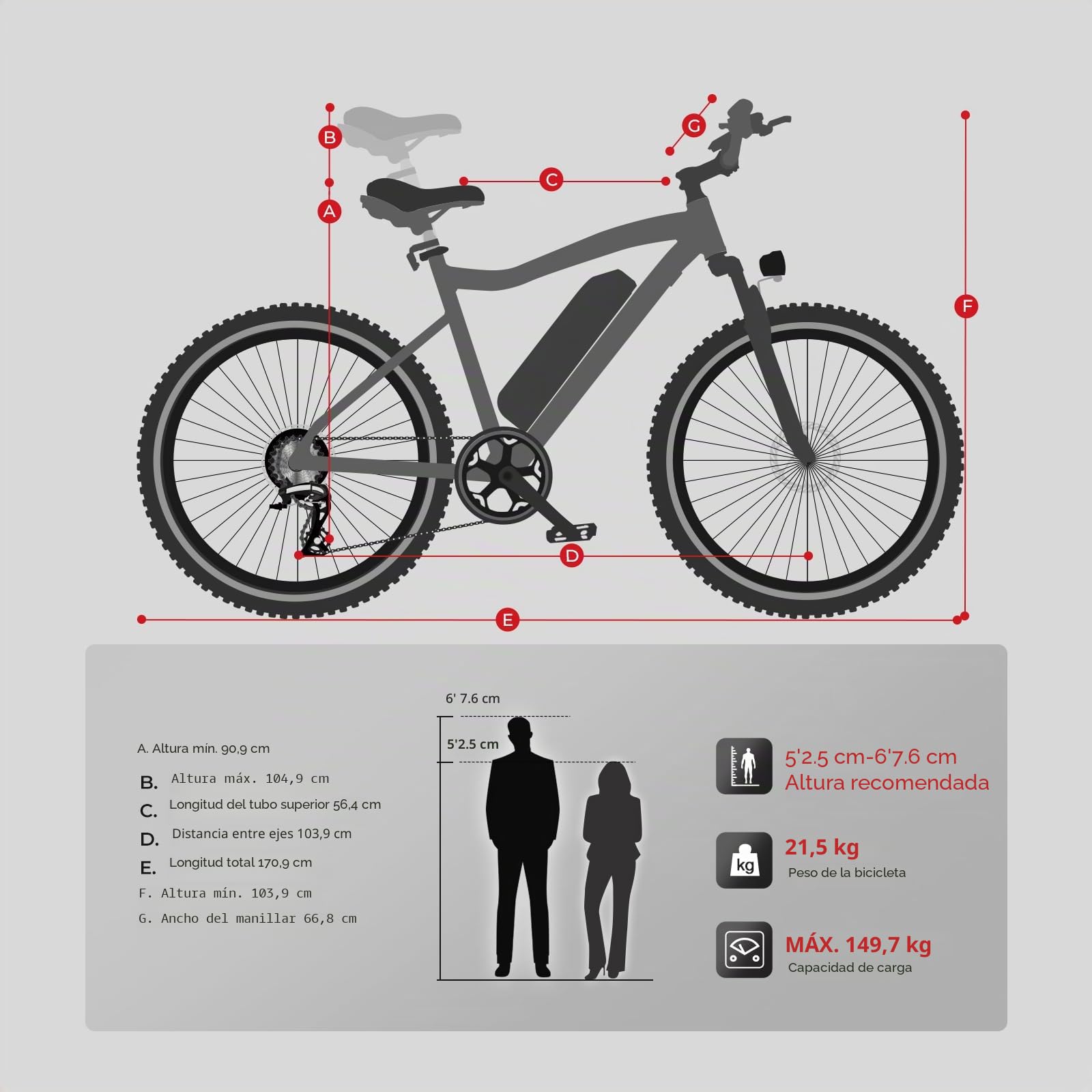 SAMEBIKE Bicicleta electrica, 2025 Bici Eléctrica, Bicicleta de montaña Adulto,Bicicleta montaña de, e Bike MTB batería 36V13Ah, Shiman0 21 velocidades (SY26-II, Azul)
