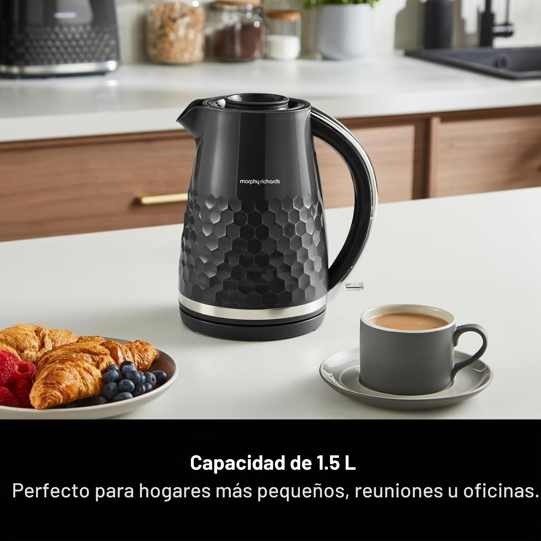 Morphy Richards 108271 Hive Hervidor Negro