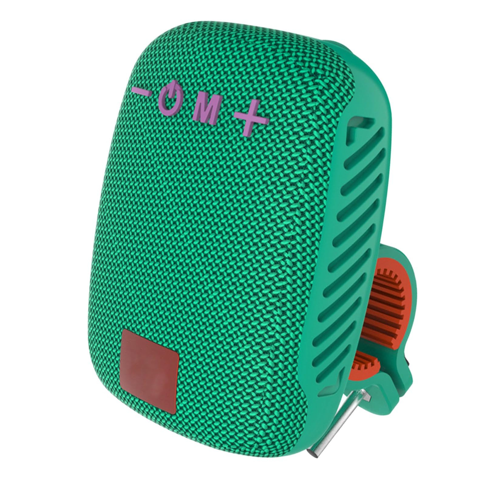 Altoparlante Bluetooth Portatile per Bici, Piccolo Altoparlante Wireless Impermeabile IPX5 con Supporto per Manubrio, Supporto Scheda FM/TF/USB (blu pavone)