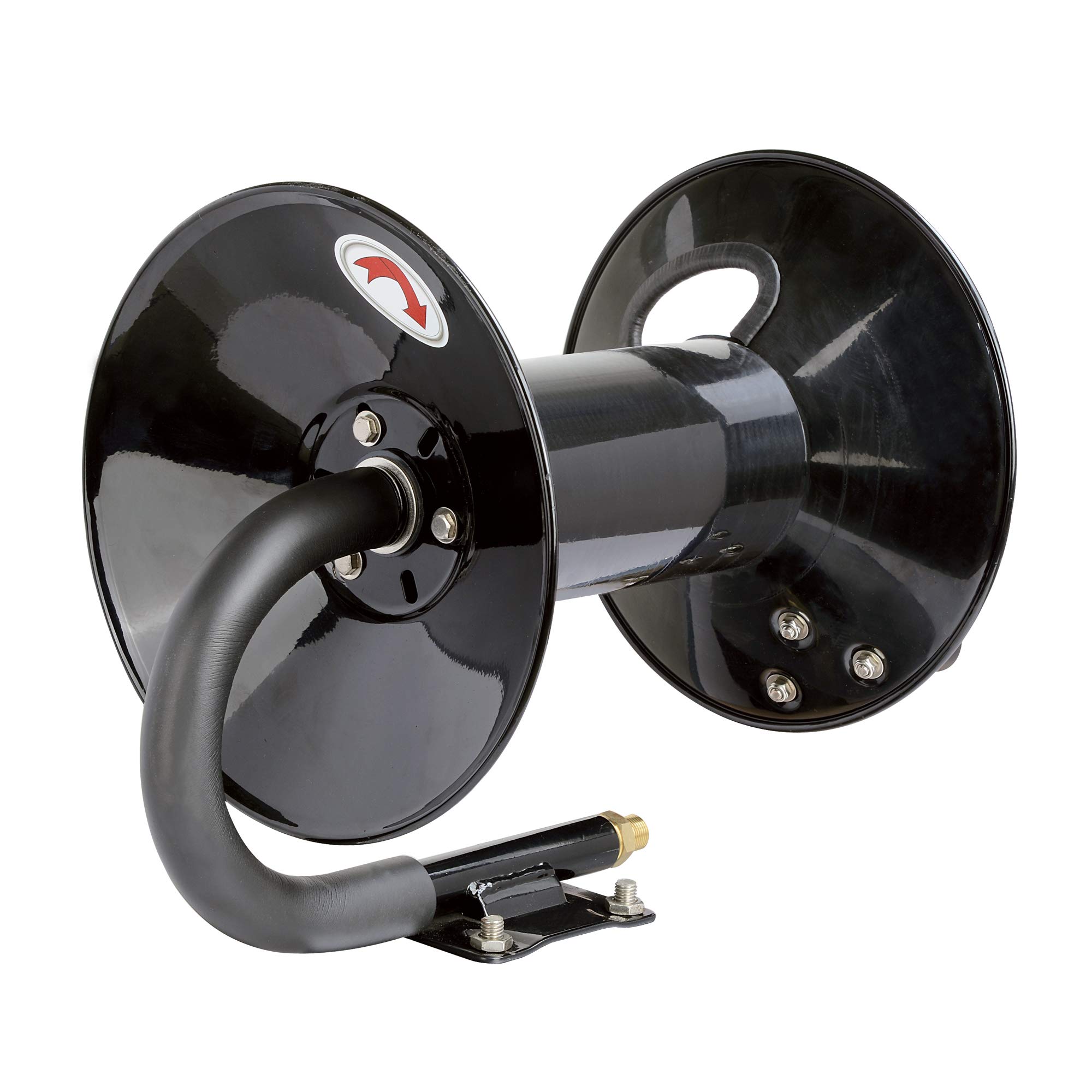 SuperHandy Carrete de Manguera de Manivela para 9.5mmx30M Sin Manguera