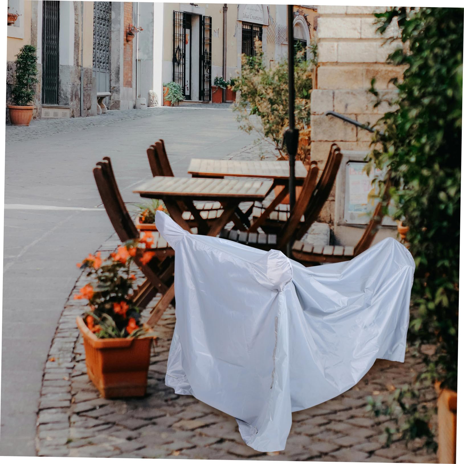 TOPBATHY Housse Imperméable pour Scooter et Trottinette Électrique 4XL en Tissu Oxford, Protection ضد Pluie et Neige, Usage Extérieur