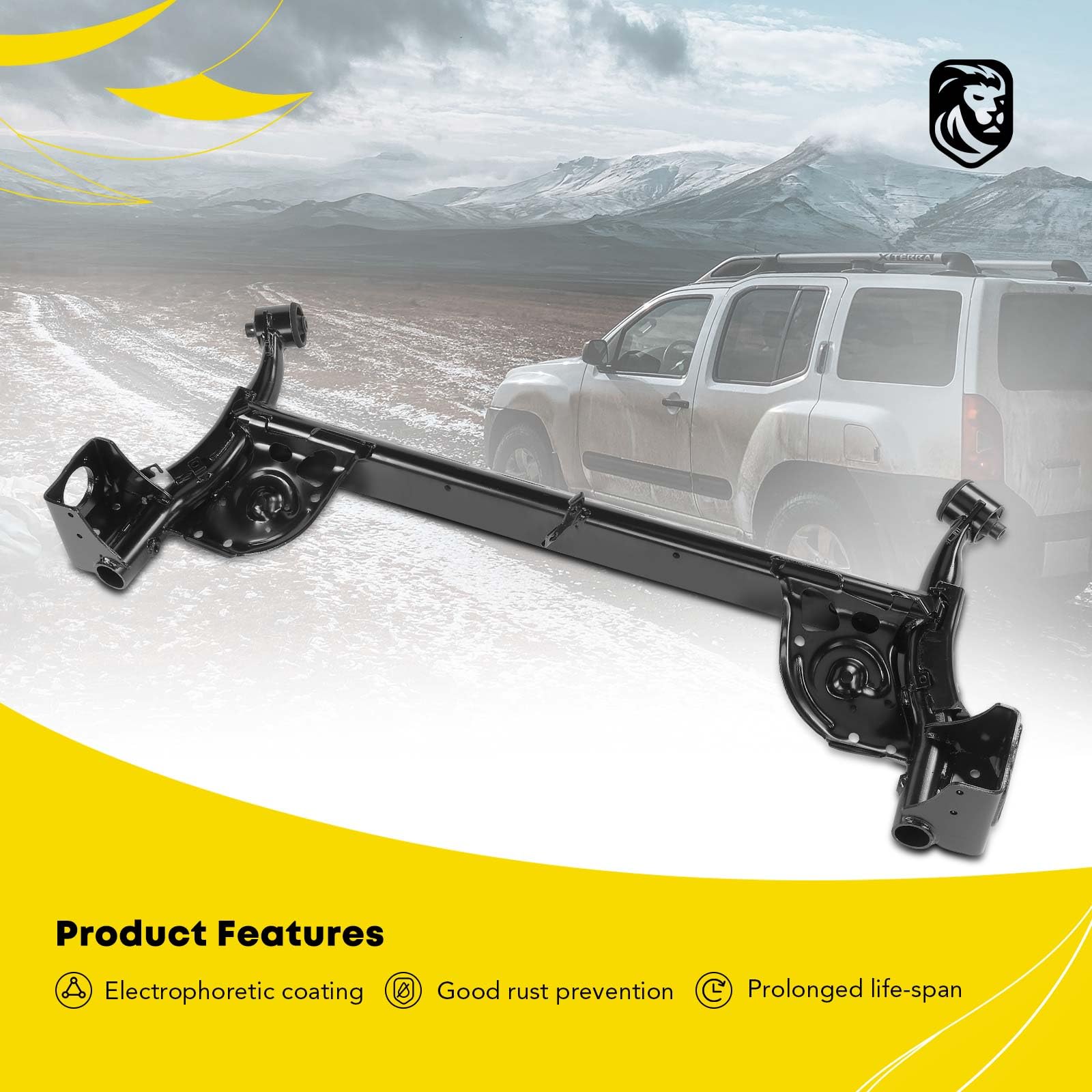 Amazon.com: YHTAUTO Rear Axle Beam Support Subframe