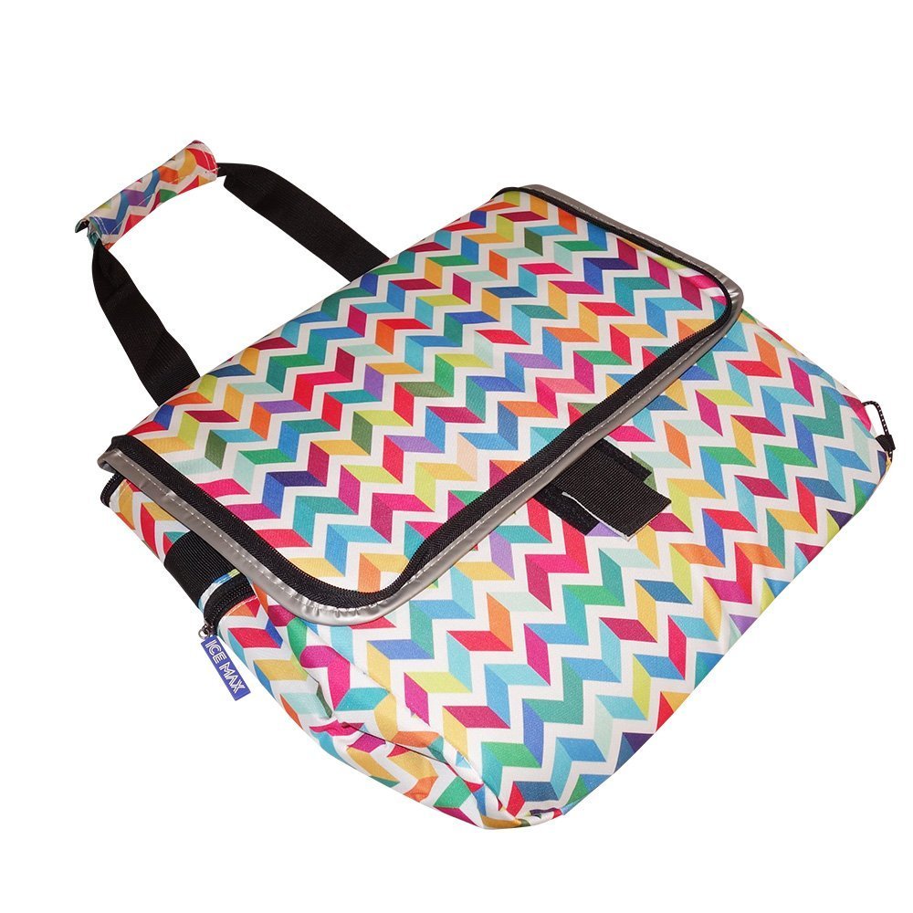 Grande fresco de picnic bolso- 28 litros -Térmica Isotérmica (Zig Zag)