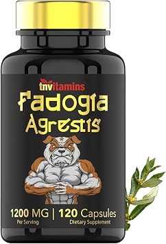 Fadogia Agrestis 1200mg - 120 Capsules | Ultra-Potent Fadogia Agrestis Extract Supplement for Men | Energy, Power, Strength, Athletic Performance, Sports Nutrition | Non-GMO | Made in the USA!