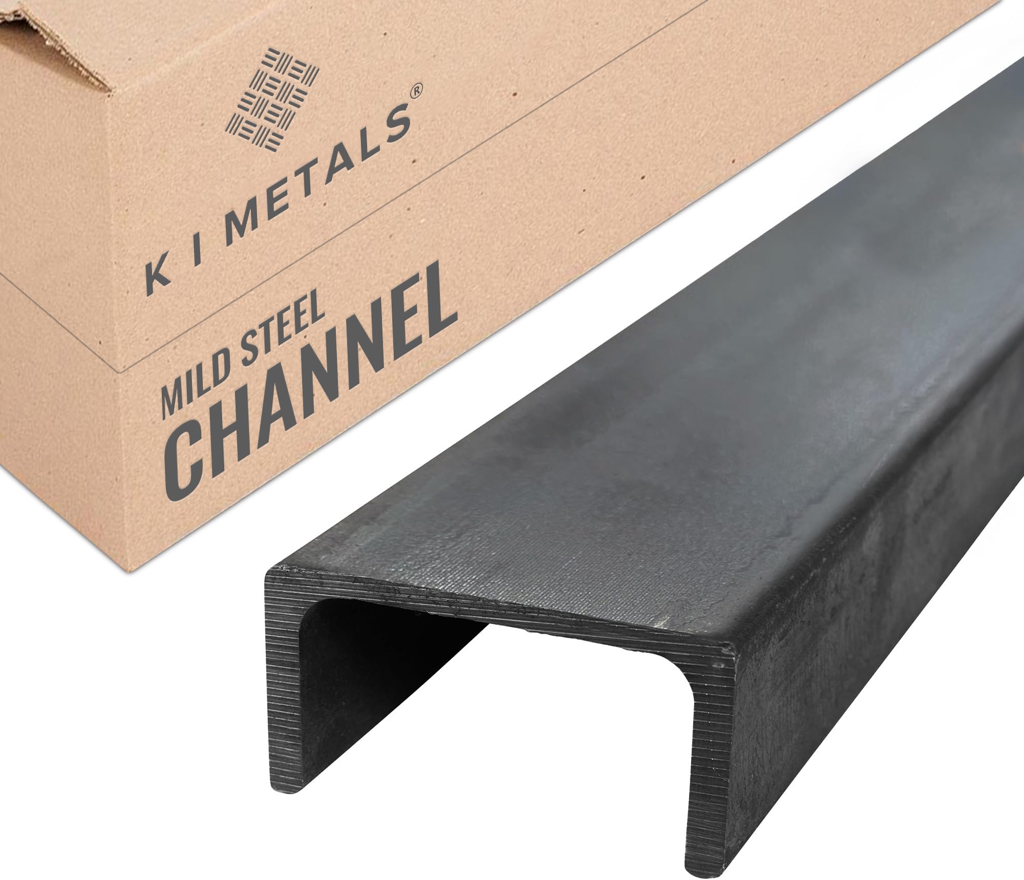 Mild Steel Channel - 51mm Width x 38mm Height x 5.8mm Thickness x 3M Length | Durable Structural Steel Channel for Construction, Residential, & Commercial Use | Heavy-Duty Design