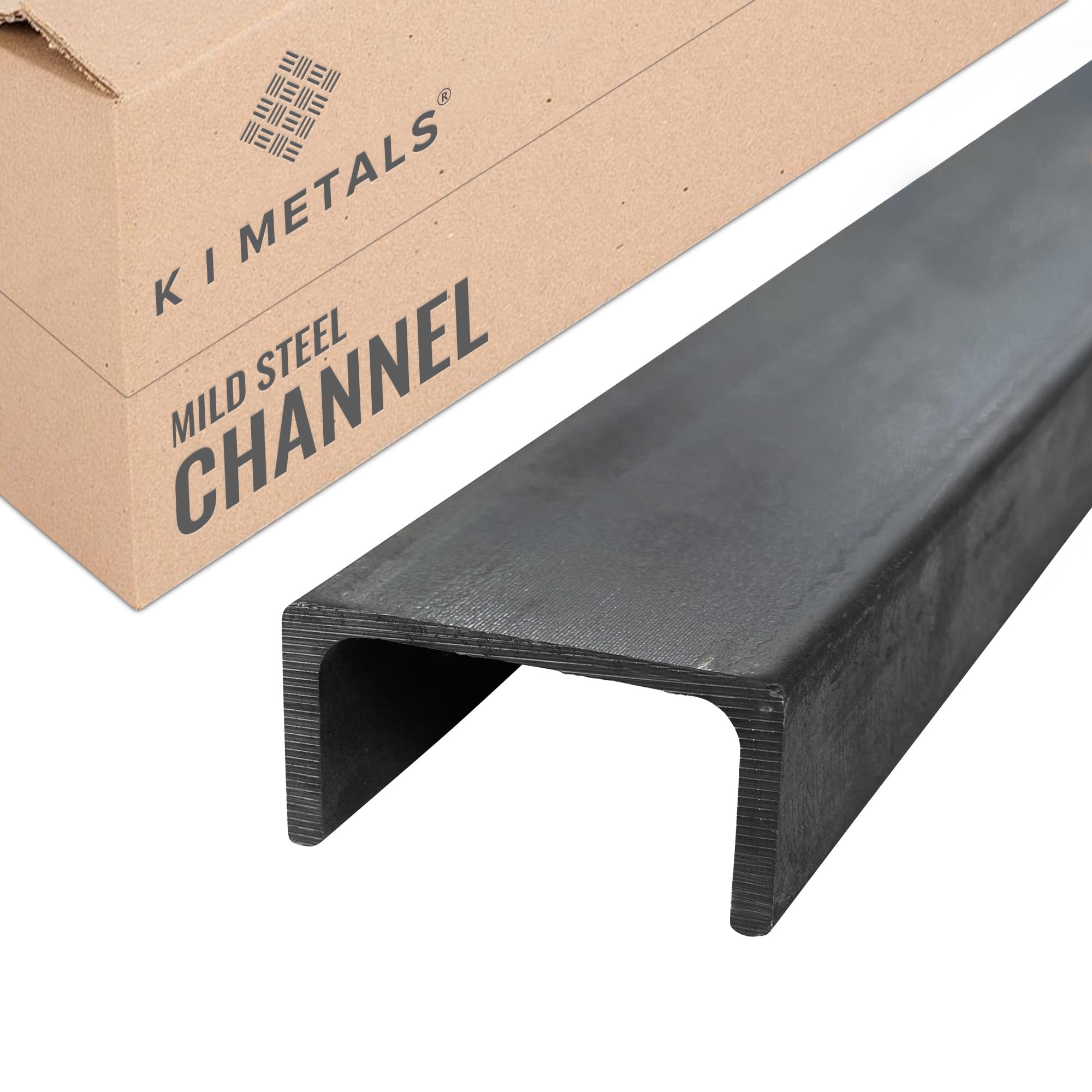 Mild Steel Channel - 51mm Width x 38mm Height x 5.8mm Thickness x 3M Length | Durable Structural Steel Channel for Construction, Residential, & Commercial Use | Heavy-Duty Design