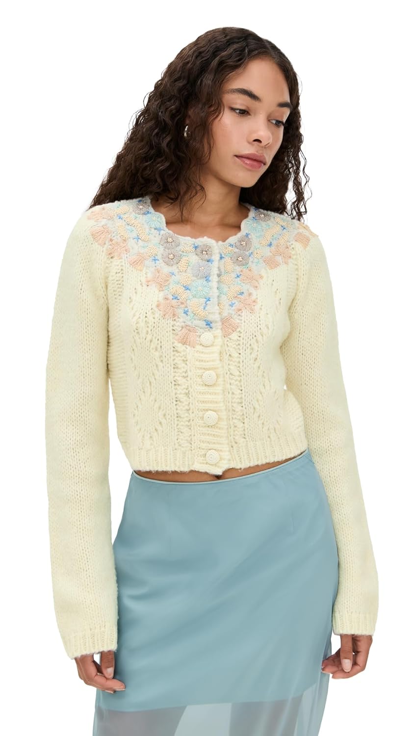 Free People Womens Pixie Cardigan