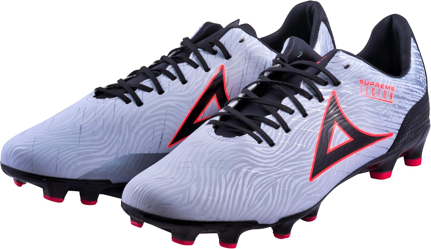 Amazon.com: Pirma Super Legion Blanco/Negro Atlético Fútbol Deporte Zapatos  Cleats, Blanco, 11 : Ropa, Zapatos y Joyería