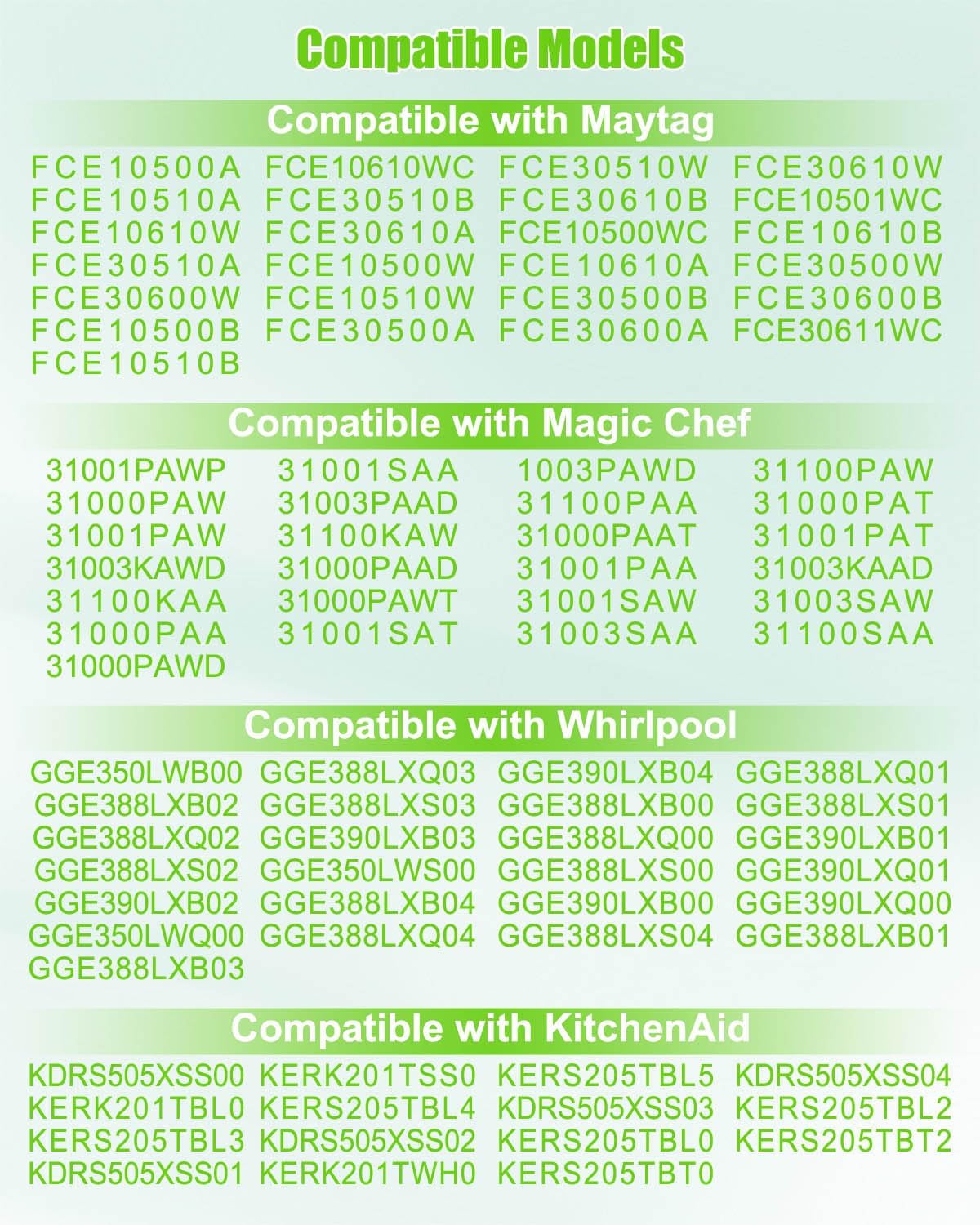 WP74002557 Oven Range Leveling Leg Fit for Whirlpool Maytag Magic Chef KitchenAid Crosley Ranges, Stove Range Leveling Feet Replace W11665456 740025527 74002557 74002373 7101P508-60, 4 Pack