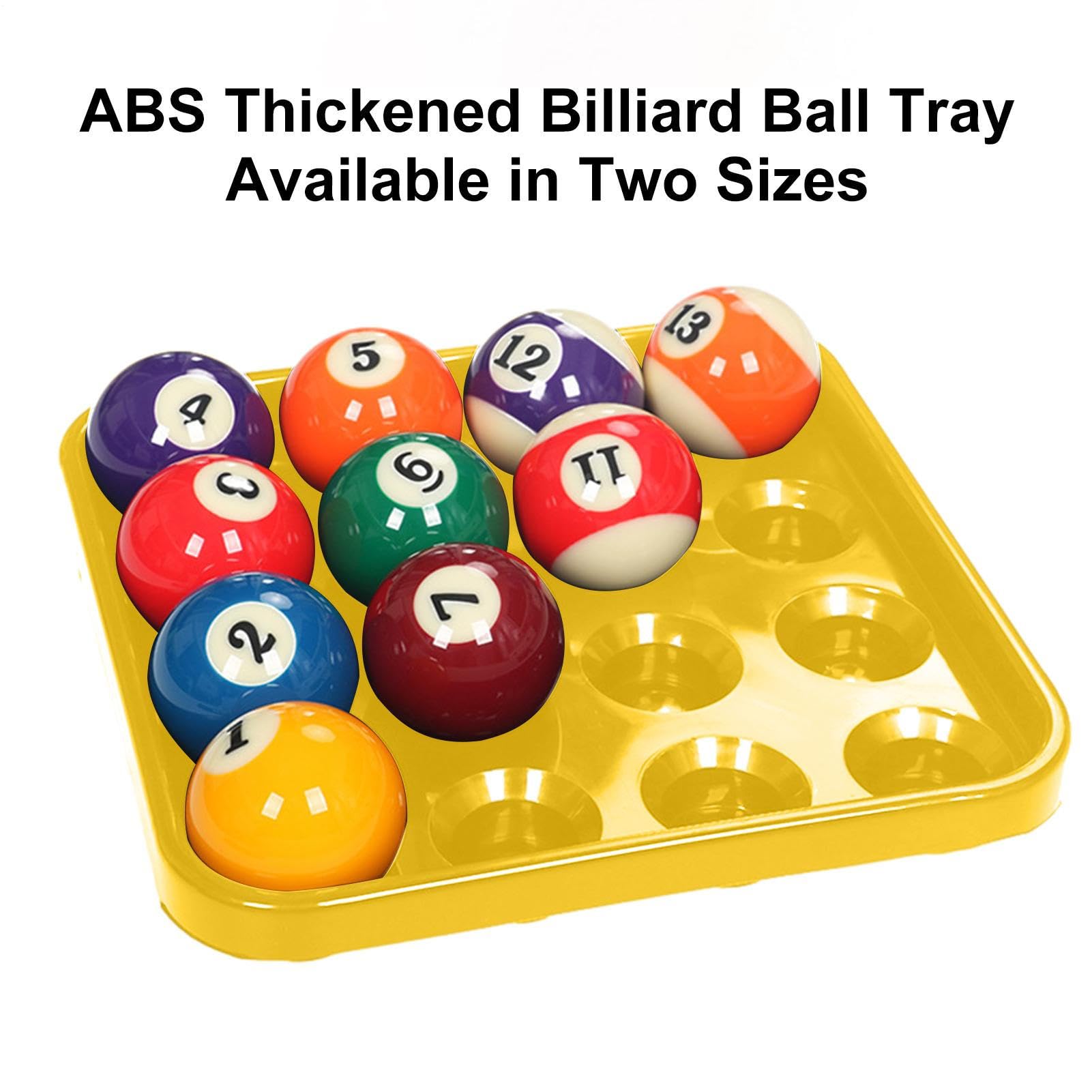 Vassoio per palline da biliardo in ABS 16 palline