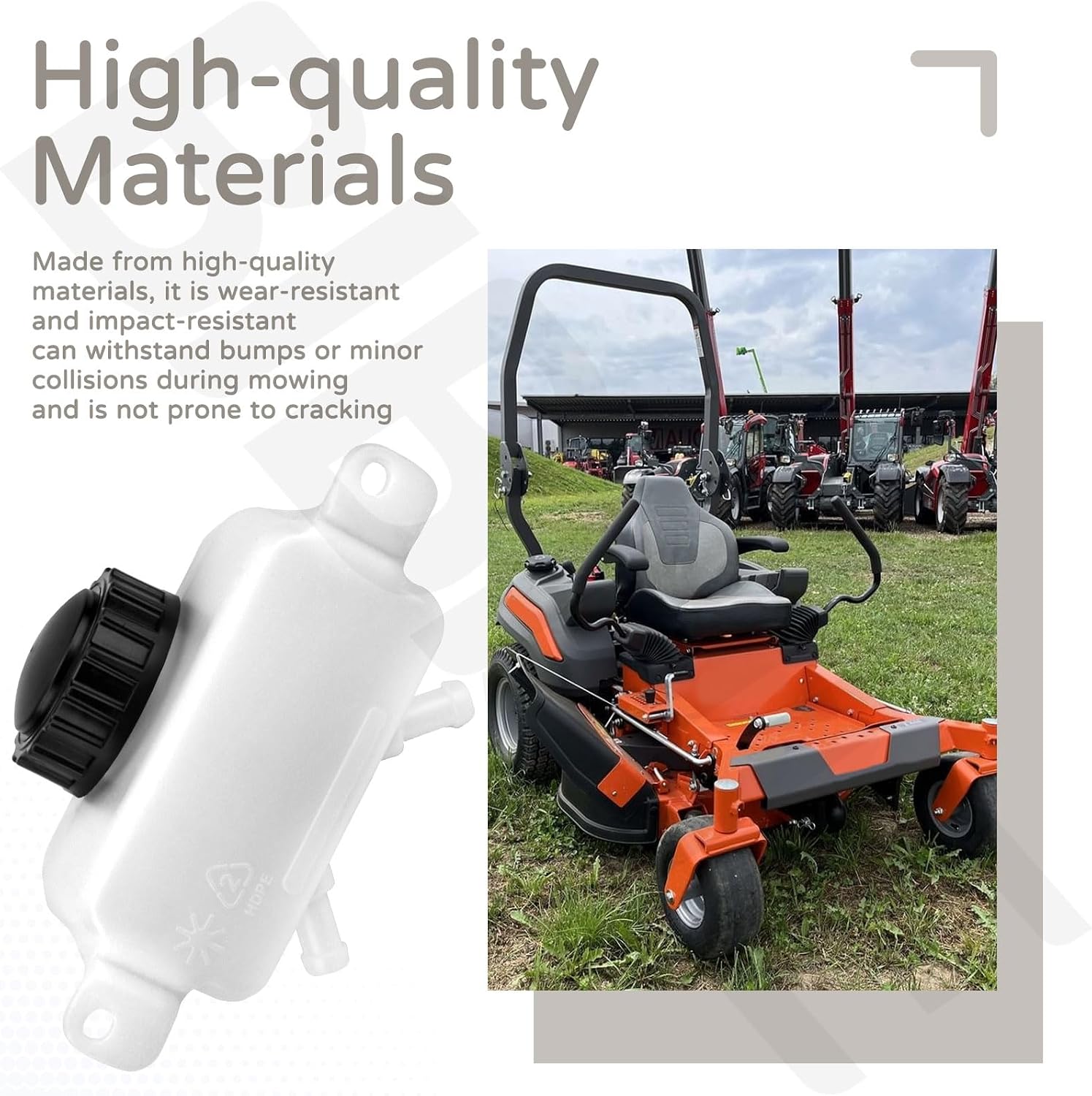 067-8080-00 Hydraulic Tank and Cap for Bad Boy ZT Mower