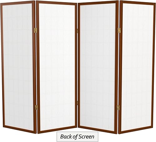 Miniatura 40 de Pantalla Shoji para ventana corta de 4 pies - Natural - 6 paneles Natural,Negro -,Rosewood,Nuez,Miel,Blanco,https://www.amazon.com/dp/undefined