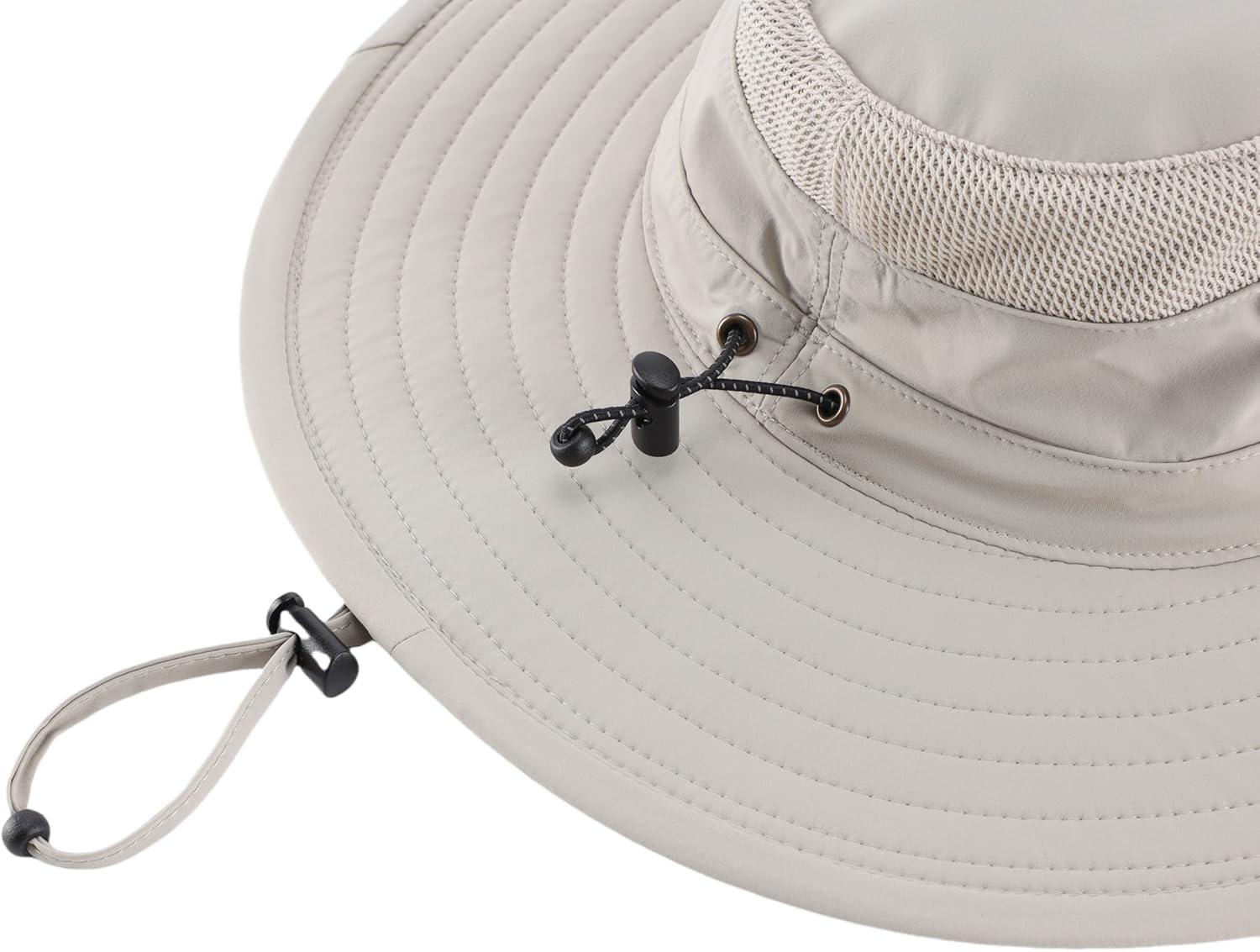 Connectyle Sun Hat for Men Women Breathable UPF 50+ Safari Hat for Fishing Hiking Gardening Adjustable Wide Brim Bucket Hats - Image 6