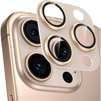 Camera Film for iPhone 16 Pro/16 Pro Max, Camera Protection, Full Protection, 9H Tempered Glass, Aluminum Alloy, iPhone 16 Pro/16 Pro Max, Lens Cover, Shockproof, Overexposure, Black Edge, Ultra High