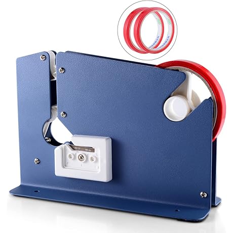 Steel Tape Bag Sealer with 2 Bag Sealing Tape