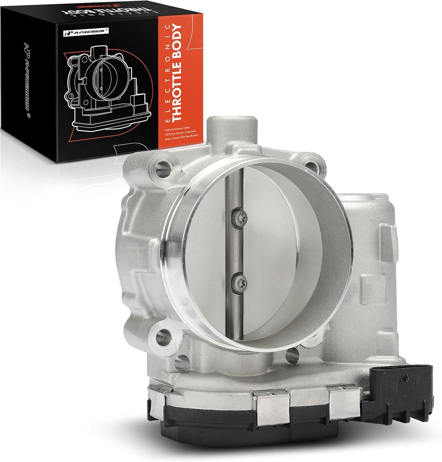 A-Premium Electronic Throttle Body Assembly Compatible with Mercedes-Benz AMG GT 63 C R S, C300, C43 C450 CLA45 GLC63 E43 G63 AMG, CLS400, E350, G550, Maybach S560, ML350, R350, S450, SL400, SLK350