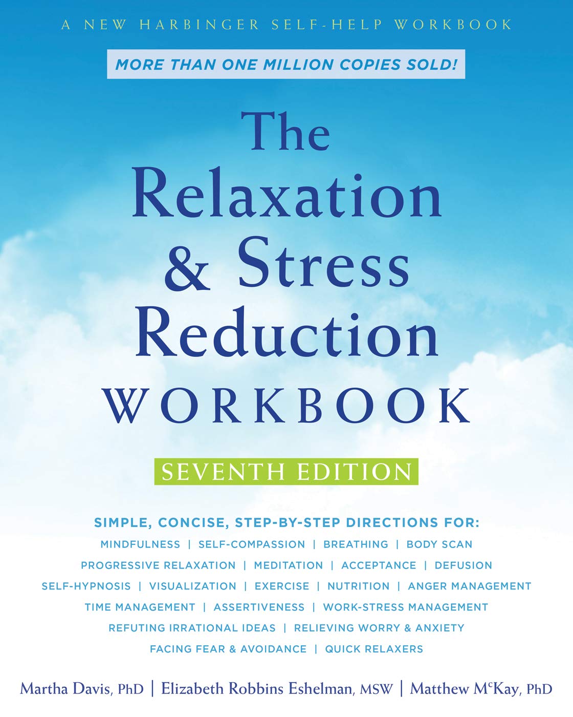 The Relaxation and Stress Reduction Workbook by Martha Davis - 9781684033348