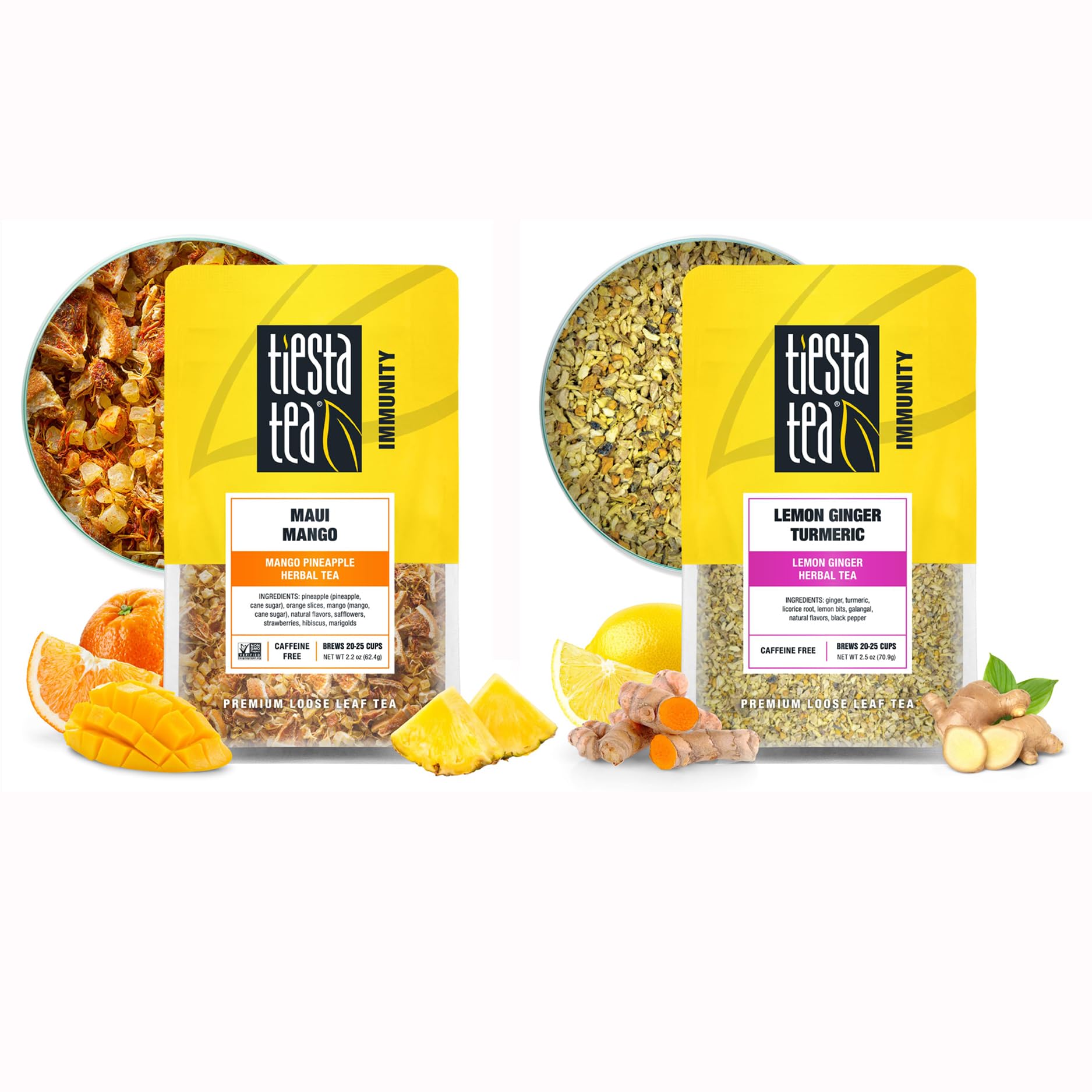 Amazon.com : Tiesta Tea - Maui Mango Pineapple & Lemon Ginger
