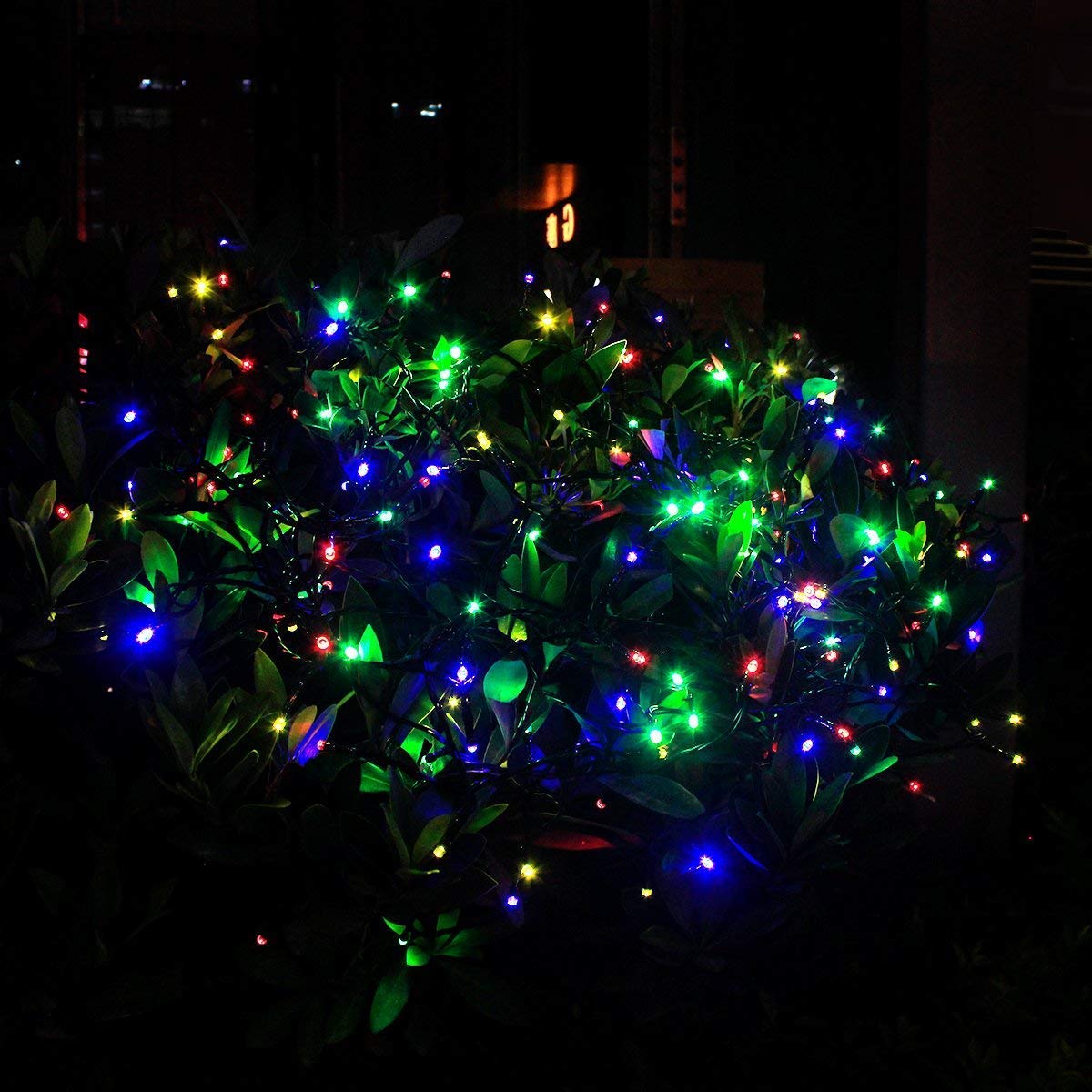 Catena Luminosa USB per Esterni, Catena Luminosa a 800 LED Impermeabili, Luci Impermeabili con Cavo in Rame per Giardino, Albero di Natale e Decorazioni per Patio (colorato)