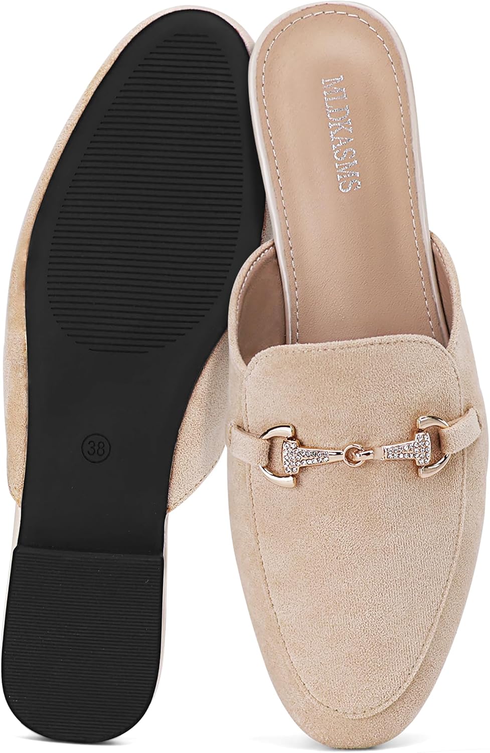 Womens Mules Flats 2026: Comfortable Closed Toe Dressy Slip On Shoes Backless Slides Loafers for Casual Business Work