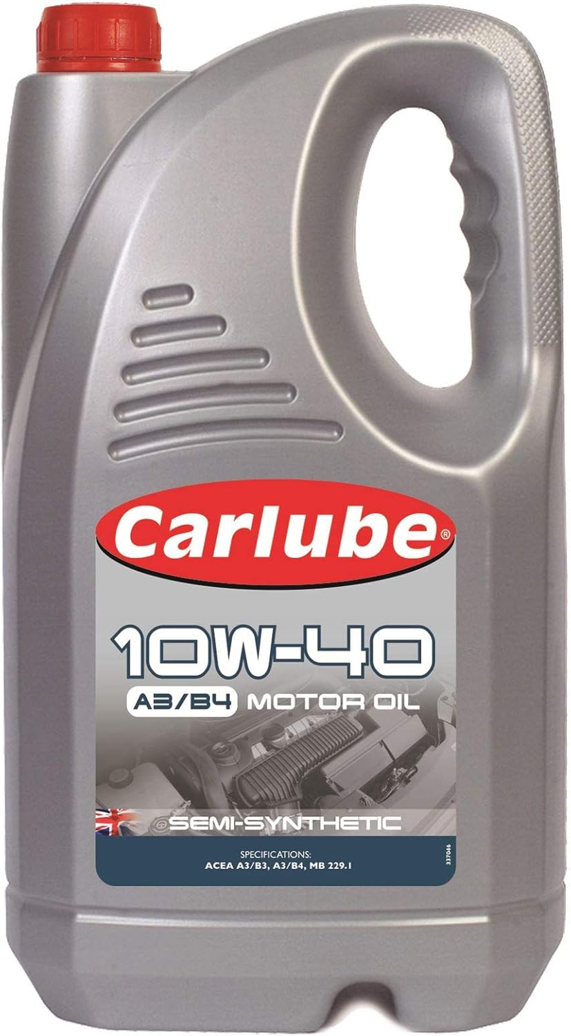 Carlube Engine Oil Semi Synthetic 10W40 5L Amazon.co.uk Automotive