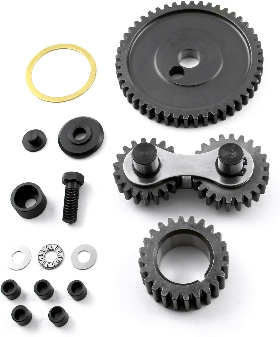 Speedmaster PCE267.1008 Compatible with Oldsmobile 400 425 455 Dual Idler Noisey Timing Gear Drive Set