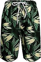 Misfuso Maillot de Bain Homme Short de Séchage Rapide de Couleur Dégradée Short de Plage
