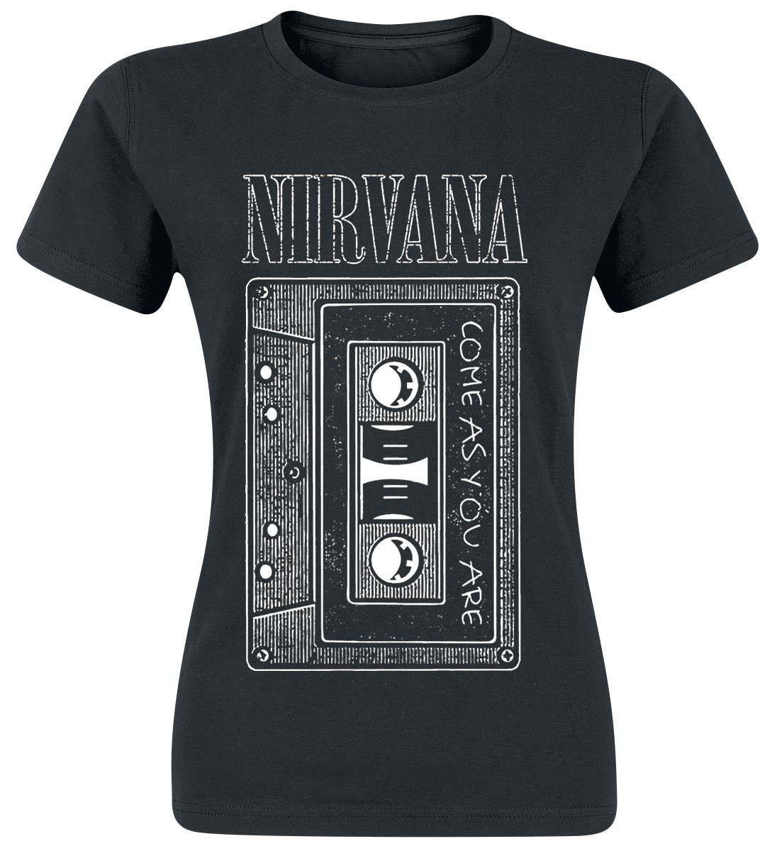 Nirvana As You Are Tape Frauen T-Shirt schwarz Band-Merch, Bands