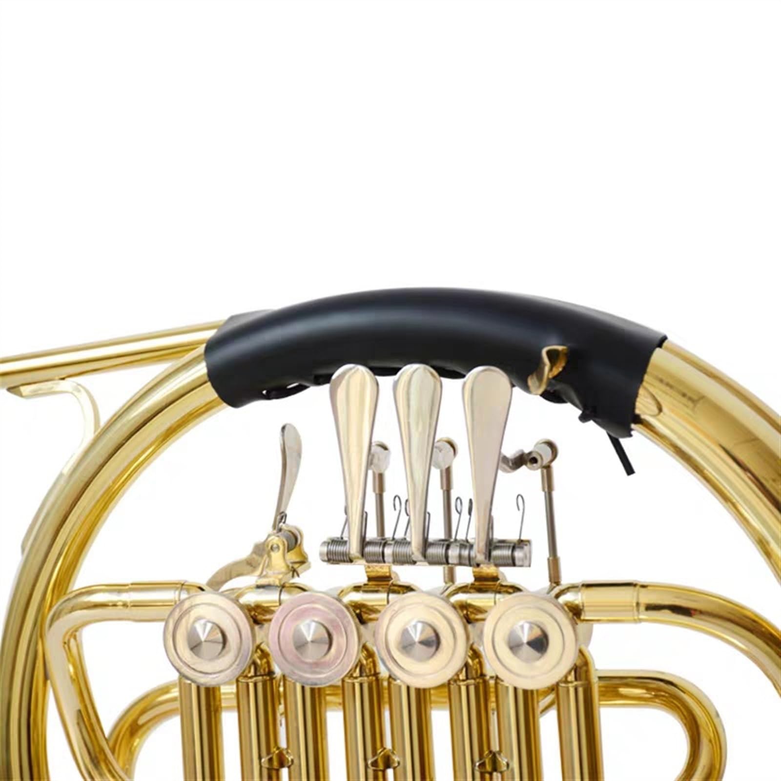 Cor Français Plat B 4 Touches À Une Rangée, Cor Français Fendu Pour Débutants, Pratique Du Cor Français Avec Accessoires Kit Cor D'harmonie