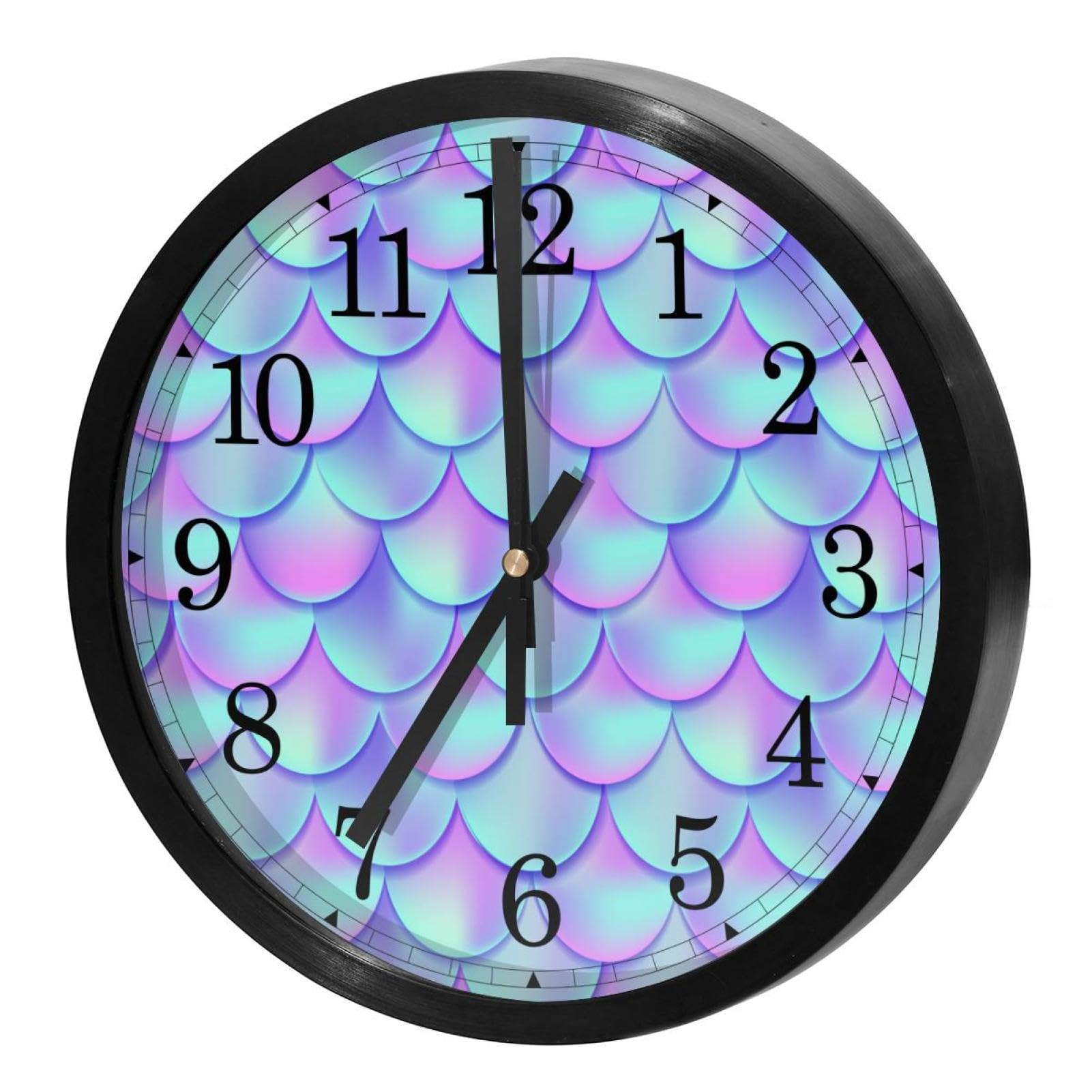 Horloge murale sans tic-tac à quartz pour retrouver le sommeil et la concentration