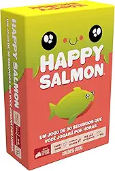 Galápagos, Happy Salmon, Jogo de Cartas para Amigos, 3-8 jogadores, 15 minutos por partida