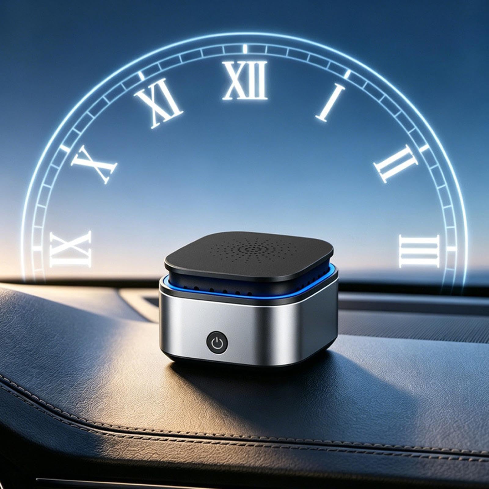 Máquina de aromaterapia para coche, de larga duración, automático, USB